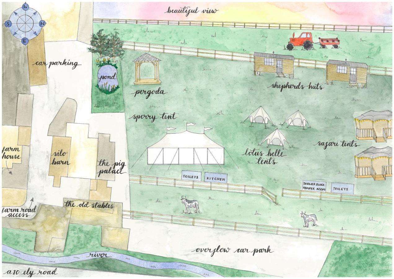 Fenland Retreats At Willow Grange Farm CBG Exterior foto